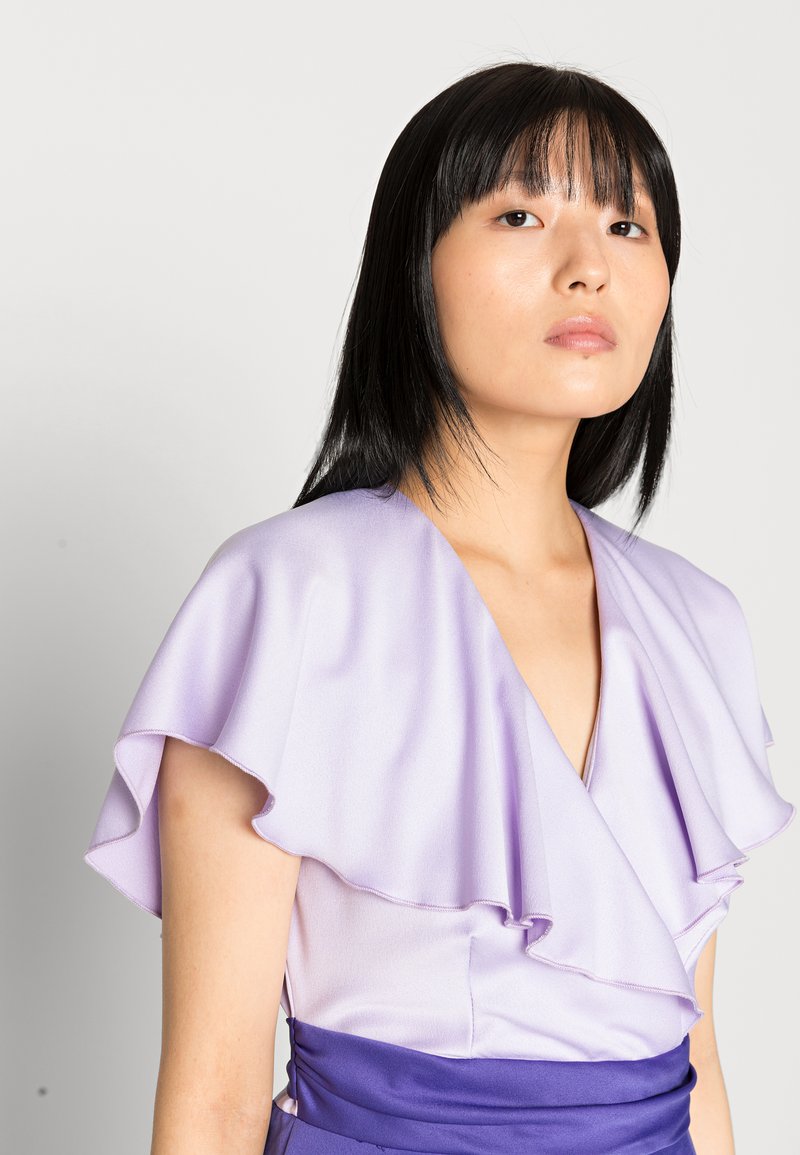 Damen Freizeitkleider | Closet CLOSET LONDON FRILL DRESS Cocktailkleid/festliches Kleid lilac/flieder - GH10363 Damen Freizeitkleider | Closet CLOSET LONDON FRILL DRESS Cocktailkleid/festliches Kleid lilac/flieder - GH10363