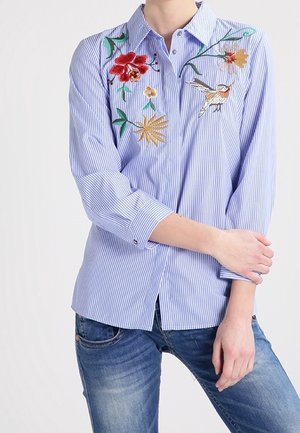 Overhemdblouse - light blue