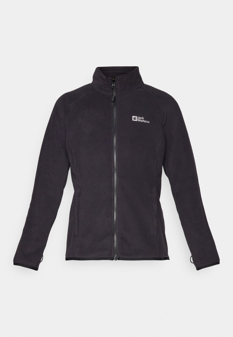 Jack Wolfskin Fleecejas zwart
