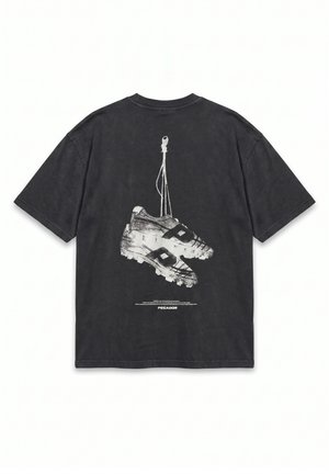 Pegador, SPELLO OVERSIZED TEE - T-shirt imprimé - vintage black
