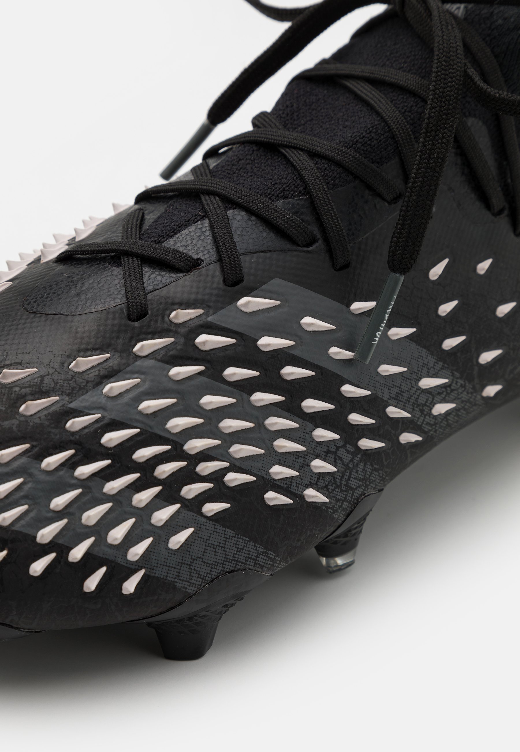 adidas Performance PREDATOR FREAK .1 L FG - Botas de fútbol con tacos -  core black/grey four/footwear white/negro - Zalando.es