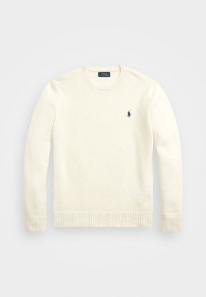 Polo Ralph Lauren LONG SLEEVE  - Džemperis - andover cream