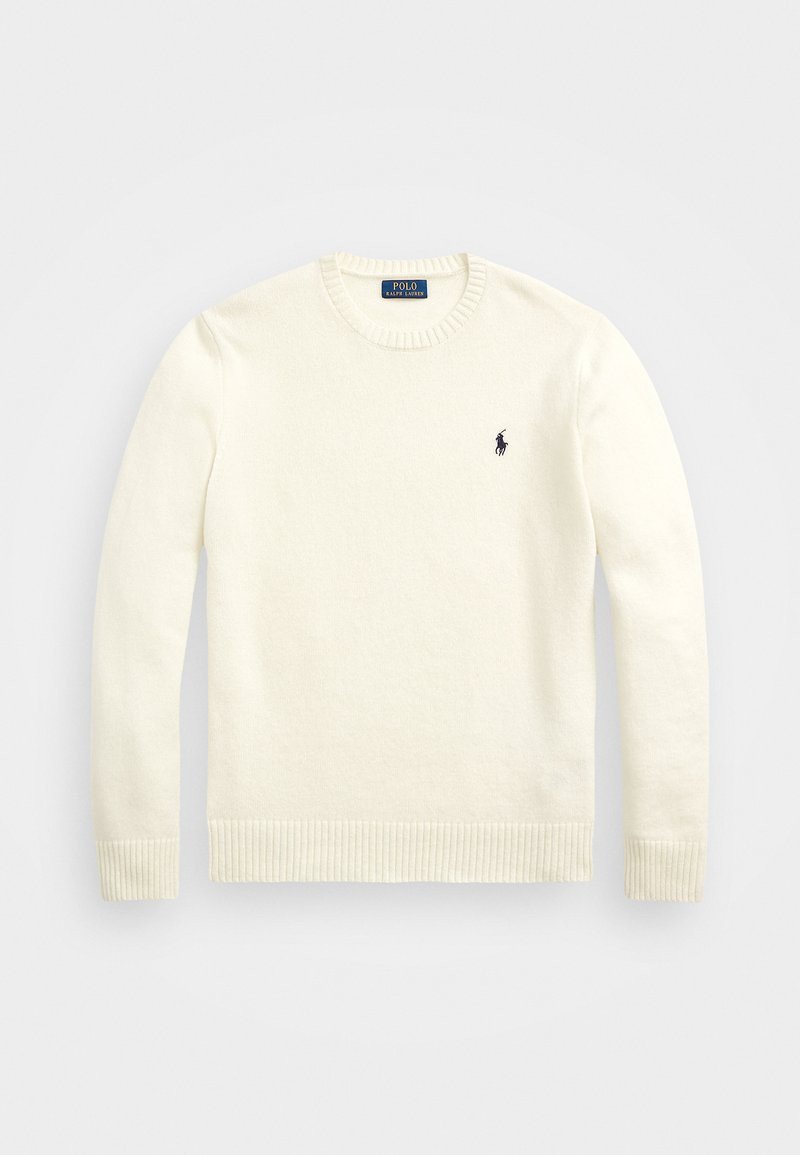 Polo Ralph Lauren LONG SLEEVE  - Πουλόβερ - andover cream