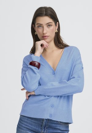 Cardigan - della robbia blue melange