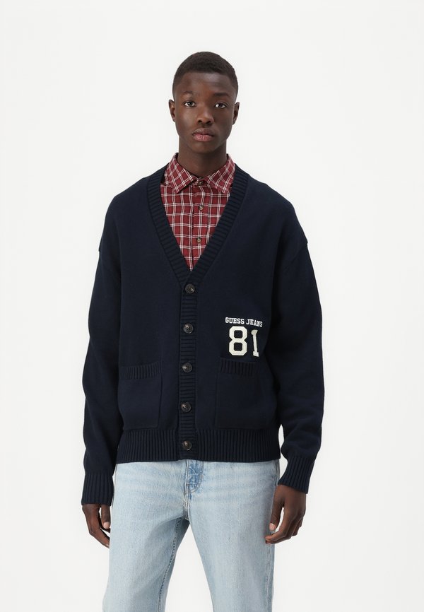 PATCH - Cardigan - daring ocean