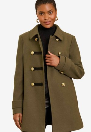 Love & Roses MILITARY - REGULAR FIT - Klasisks mētelis - khaki green