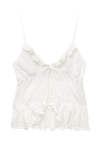 FRILL - Top - white