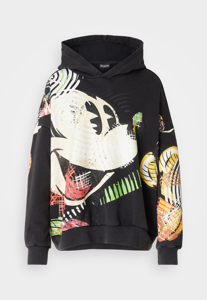 Hoodie Men Desigual Damen Sweatshirt Lässig Mit V-Ausschnitt