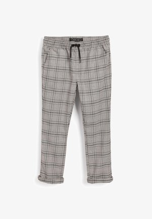 PULL-ON CHECK - Tracksuit bottoms - off-white