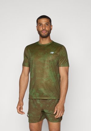 ATHLETICS PRINTED - Camiseta deportiva - woodland