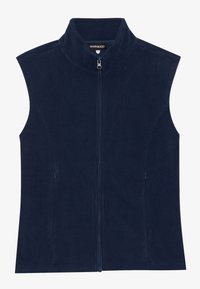 HIGH NECK FLEECE GILET WITH ZIP POCKETS - Chaleco - 503 - dark blue