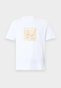 JCOTARMAC CAMO CREW NECK  - T-shirts med print - bright white