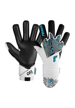 Reusch TORWART GK1 PRO - Fingerhandschuh -  white future blue black