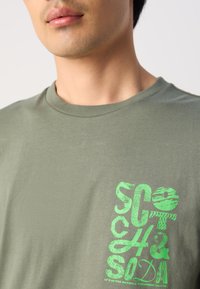 Scotch & Soda REGULAR FIT LEFT CHEST LOGO - Print T-shirt - thyme