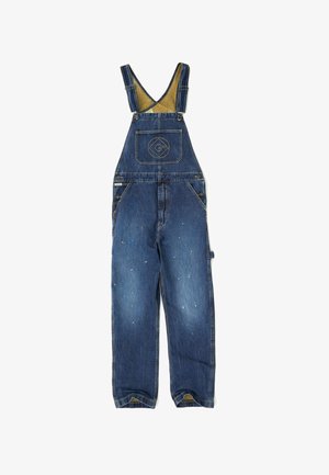 Guess Jeans, - Jeansowe ogrodniczki