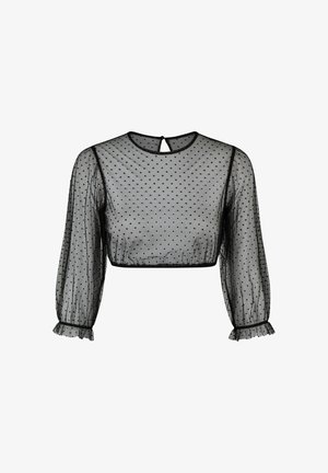 Spieth & Wensky, DIRNDLBLUSE "KAKTUS" - Blouse - schwarz