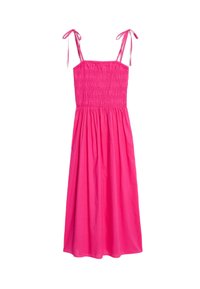 Marks & Spencer SQUARE NECK MIDI - Complementos de playa - bright pink