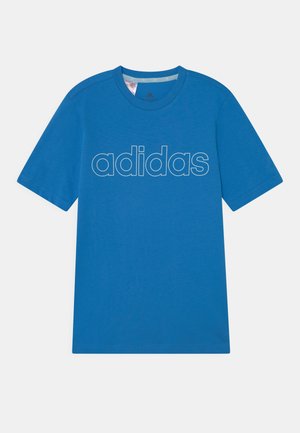LIN UNISEX - Print T-shirt - pulse blue/almost blue