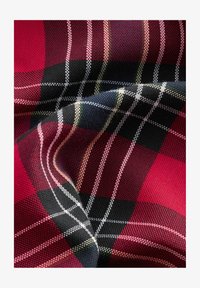 Unselected, red tartan check