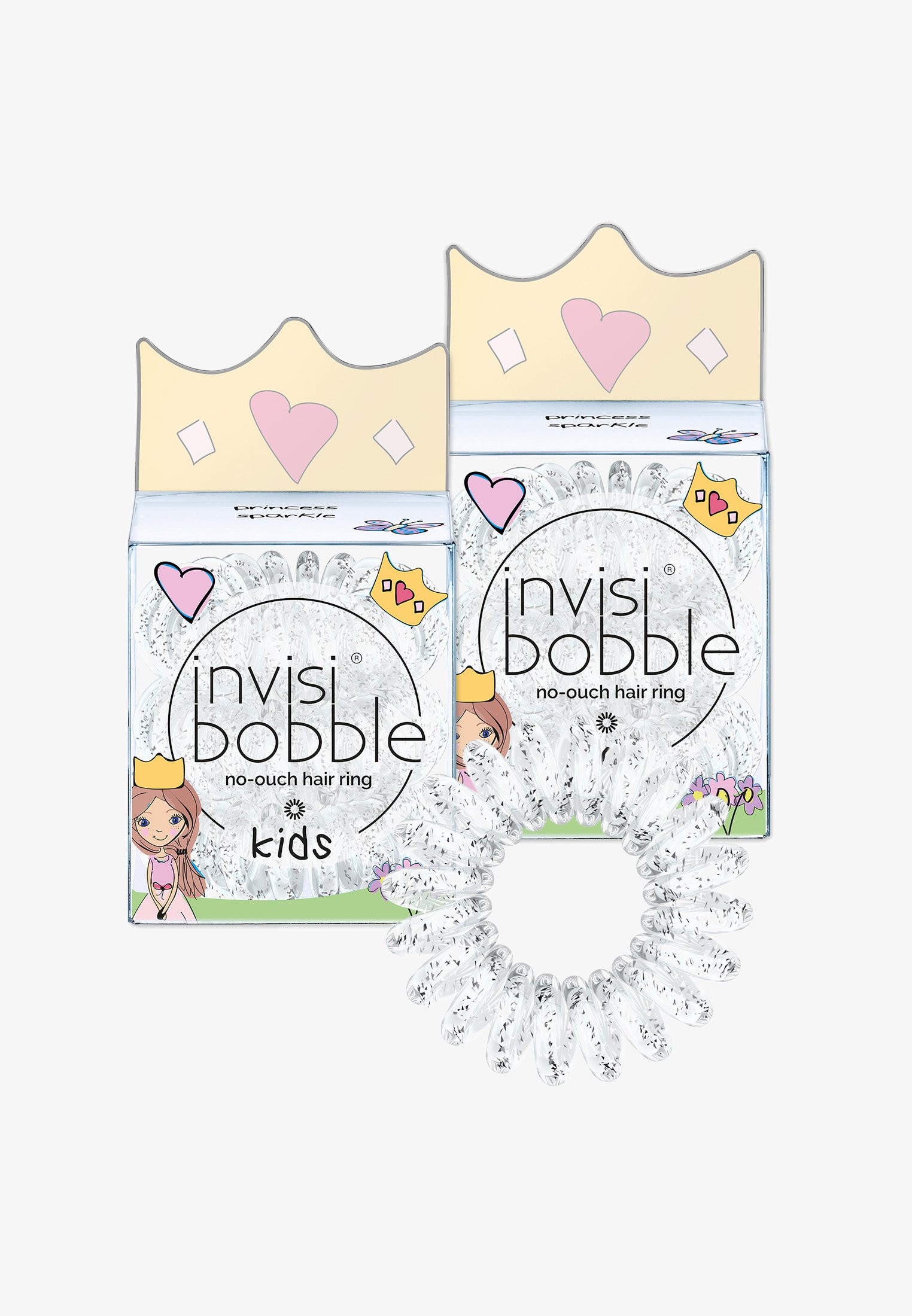 kids haargummi 2 pack haar styling accessoires princess sparkle