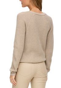 s.Oliver Strickpullover - helles beige