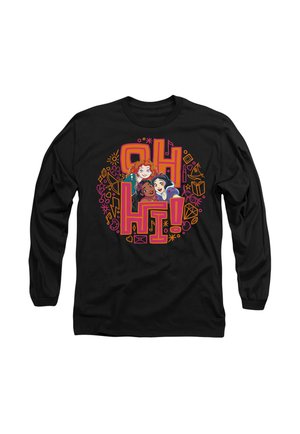 Long sleeved top - black