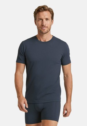 AMMANN, 2ER PACK HERREN LONG SHORT DAY MODERN / CLOSE TO YOU - Lange Boxershorts - nightblue cloud melange