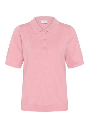 Saint Tropez, MILASZ SHORT SLEEVE - Polokošeľa - cameo pink melange