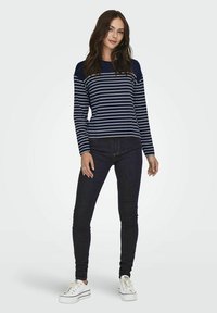 JDY JDYBOLD JRS ATK NOOS - Långärmad tröja - black iris