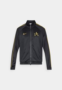 LOS ANGELES LAKERS CITY EDITION TRACKSUIT - Klubska moštva - black/amarillo