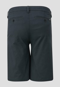 s.Oliver BERMUDA À JAMBES DROITES - Šortky - schiefergrau
