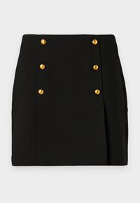 RETRO SKIRT - Mini suknja - black