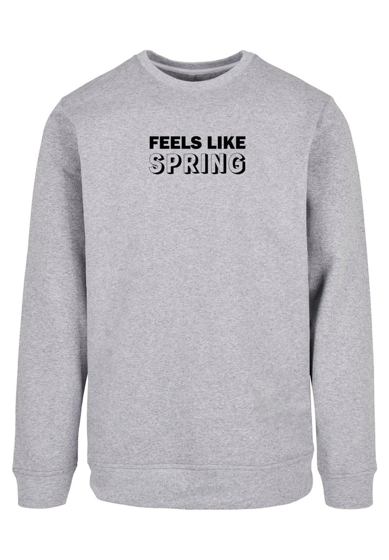 Merchcode SPRING - FEELS LIKE CREWNECK - Sweatshirt - heather grey 