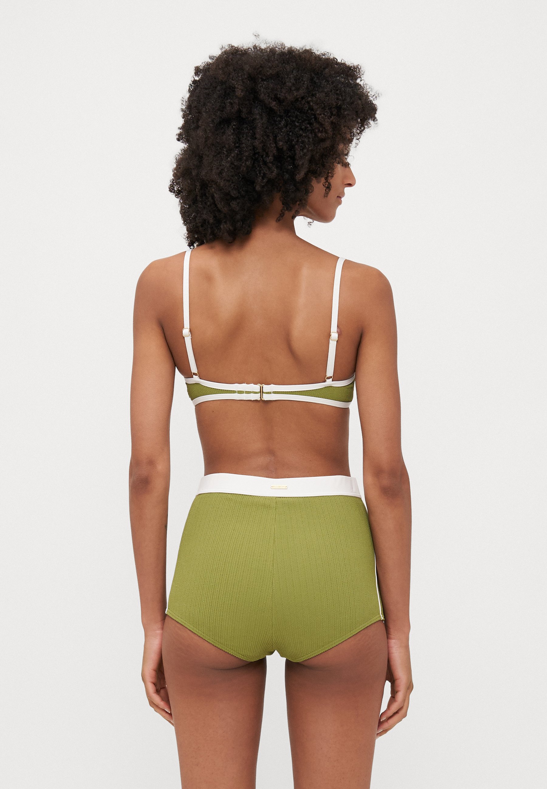 ★★Adairs★★ java raw green JI3432 Billabong SUNRAYS TAMI UWIRE - Haut de bikini - ranger green