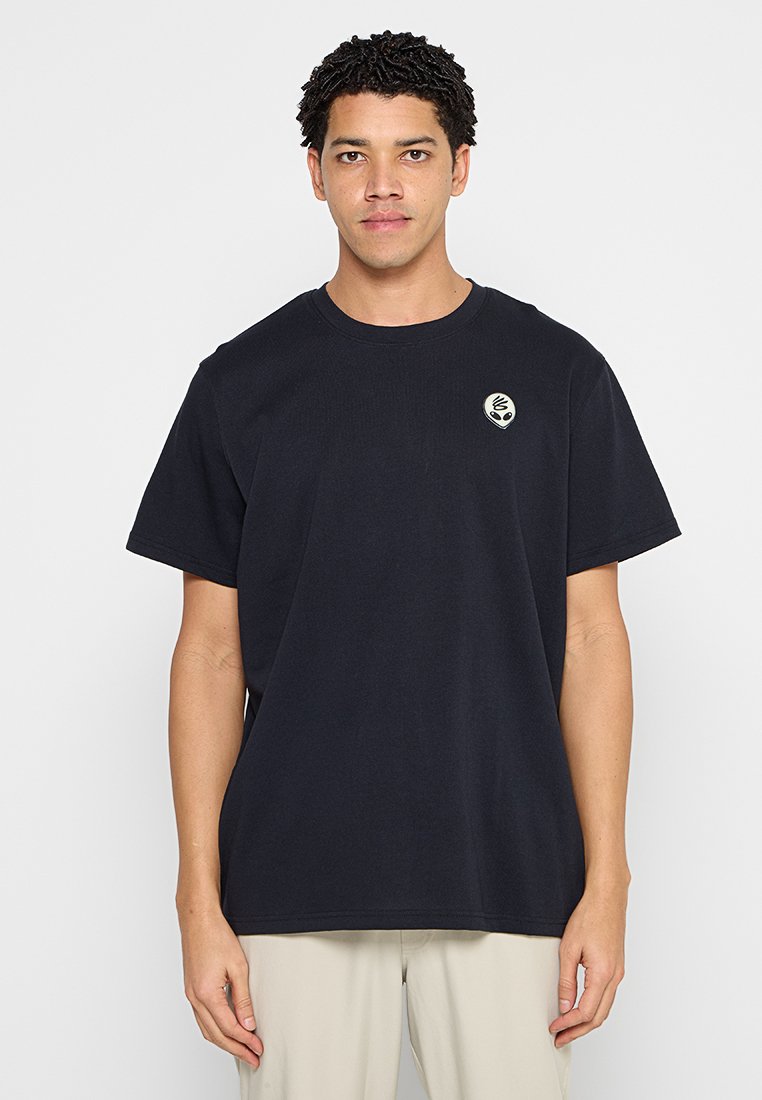 Under Armour T-shirt basic zwart Under Armour T-shirt basic zwart