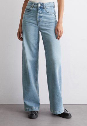 SJVA WIDE MIT CIRCULOSE - Jeans Relaxed Fit - essential mid blue wash