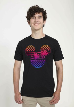 Henry Tiger DISNEY CLASSIC MICKEY ROADSTER PALM MICKEY UNISEX - T-shirt z nadrukiem