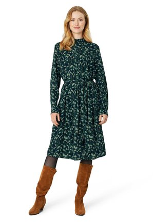 LONA - Shirt dress - print green blue