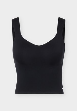 Nike Performance, SCULPT BRA TANK - Débardeur - black/white