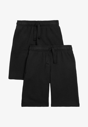 Marks & Spencer 2PK UNISEX SPORT SCHOOL - Shorts - black