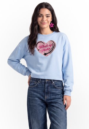myMo, Sweatshirt - light blue