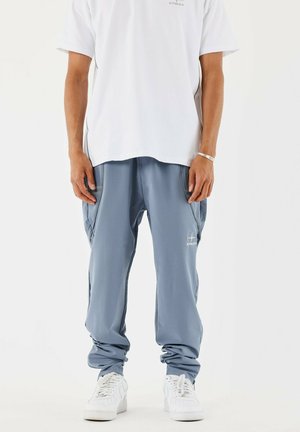 Project X Paris A DÉTAILS RÉFLECHISANT - Pantalon de survêtement - dasty blue