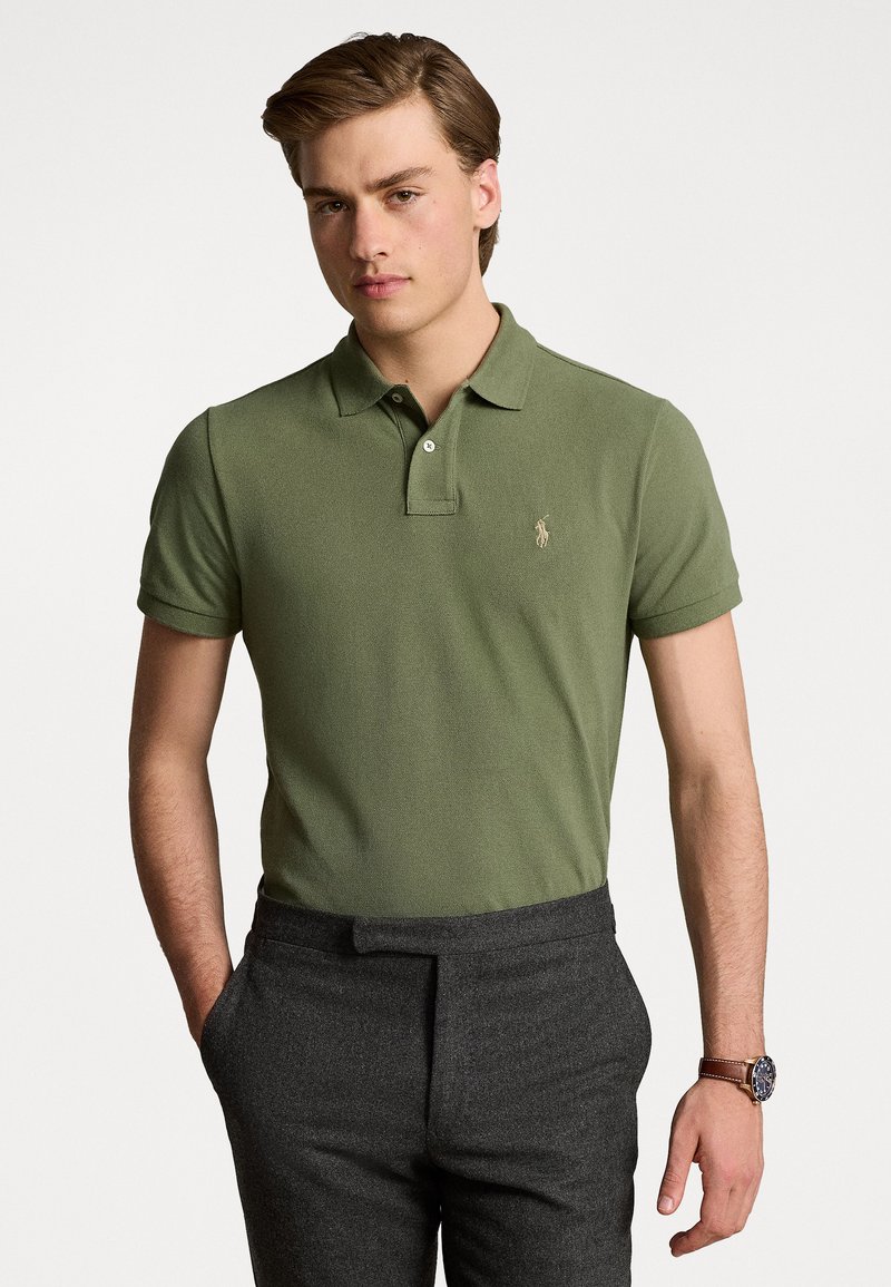 Polo Ralph Lauren - THE ICONIC MESH POLO SHIRT - Polo - garden trail, Agrandir
