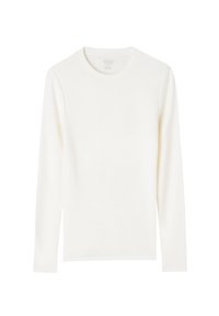 WARM EFFECT - Camiseta de manga larga - elfenbein powder white