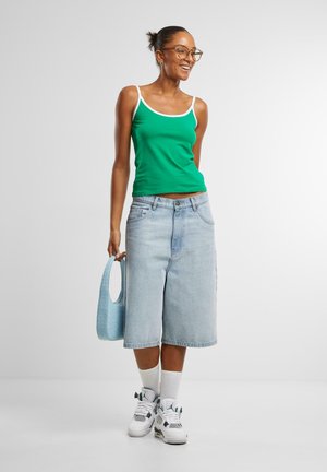 CONTRAST BASIC 2-PACK - Top - froggreen white white black