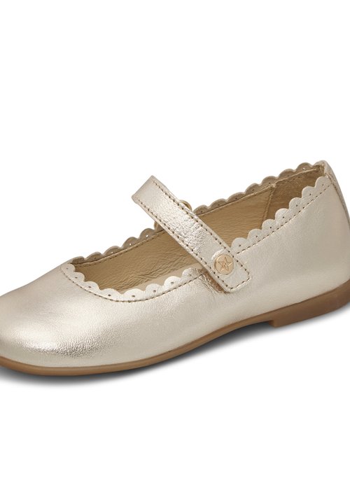 Ballerina In Pelle Con Cuore Bambina, Rosa | Milano - 2