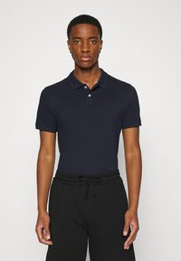 Pier One 3 PACK SLIM - Polo - dark blue/red/black