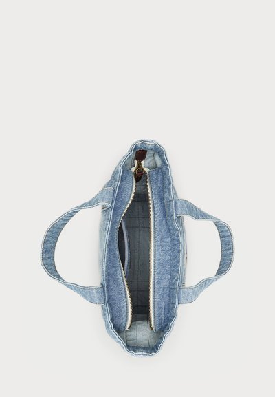 Polo Ralph Lauren POLO BEAR DENIM SMALL TOTE - Torbica - washed denim