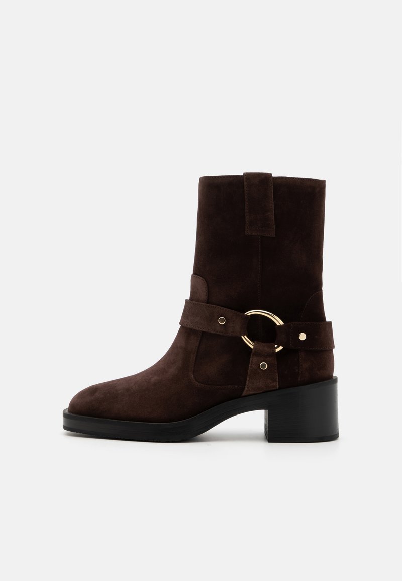 Stuart Weitzman JAX BOOTIE - Stivaletti texani / biker - hickory
