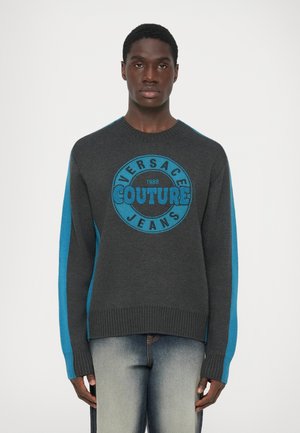 Strickpullover - black